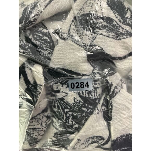 Dazy Women's Floral Print Button Down Short Sleeve Shirt Top - Size L - Picture 9 of 9